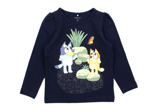 Name It dark sapphire t-shirt Bluey (pige)